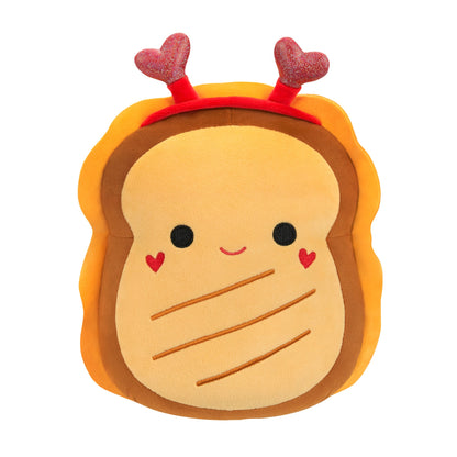 Squishmallows Special Offer | 8" Lil Gouda the Grilled Cheese with Heart Headband | Jazwares