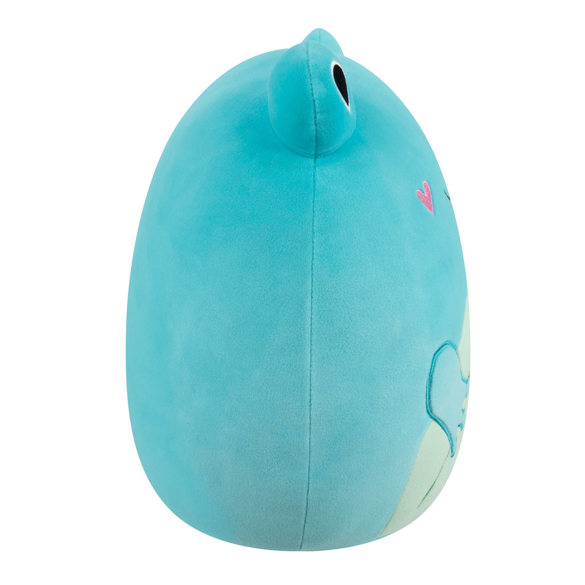 Squishmallows Deals | 12" Ludwig the Teal Frog Holding Rose | Jazwares