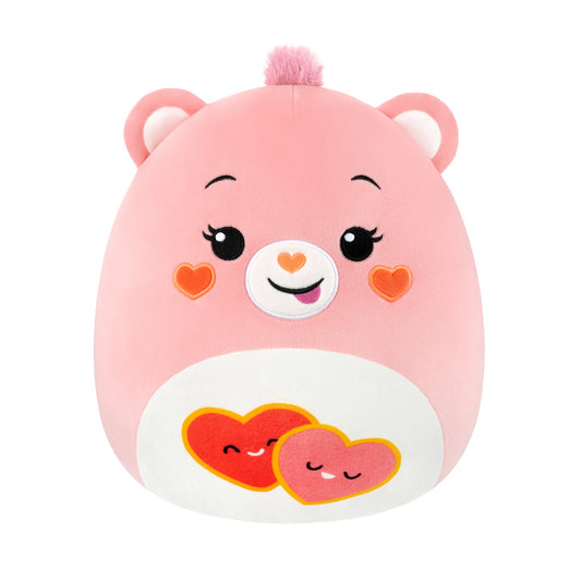 Squishmallows Trusted | Care Bears 12" Love-a-lot Bear | Jazwares