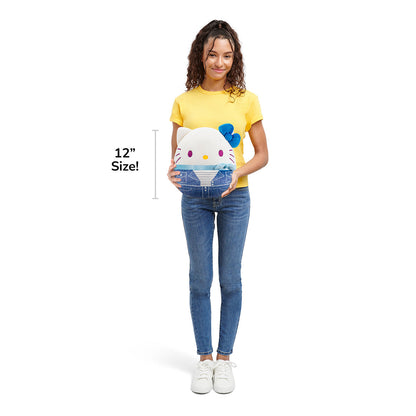Squishmallows Popular | 12" Denim Hello Kitty | Jazwares
