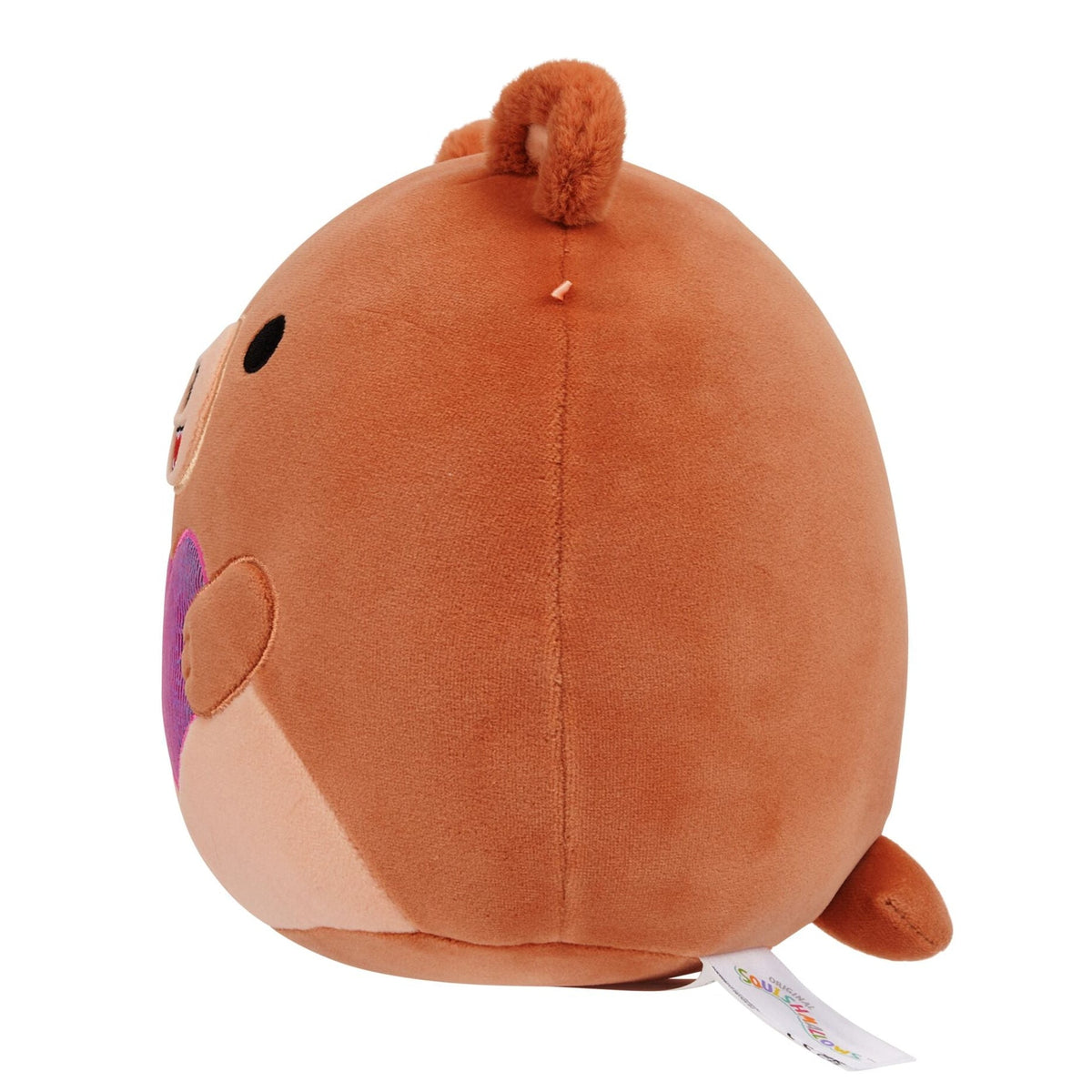 Squishmallows Value | 8" Stokely the Brown Kodiak Bear Holding a Heart | Jazwares