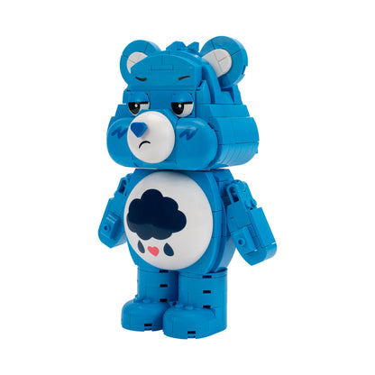 Squishmallows Latest | Care Bears Grumpy Bear Building Set - 7-Inch Buildable Articulated Fig