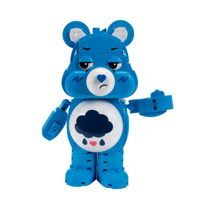 Squishmallows Latest | Care Bears Grumpy Bear Building Set - 7-Inch Buildable Articulated Fig