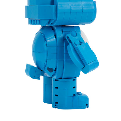 Squishmallows Latest | Care Bears Grumpy Bear Building Set - 7-Inch Buildable Articulated Fig