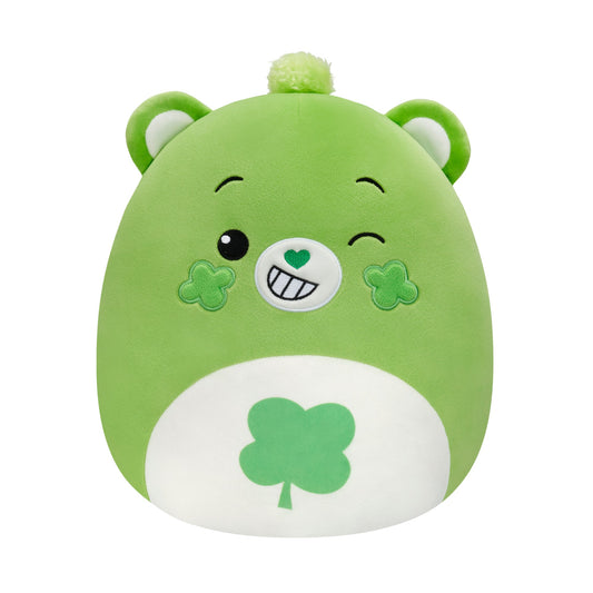Squishmallows Sale | Care Bears 12" Good Luck Bear | Jazwares
