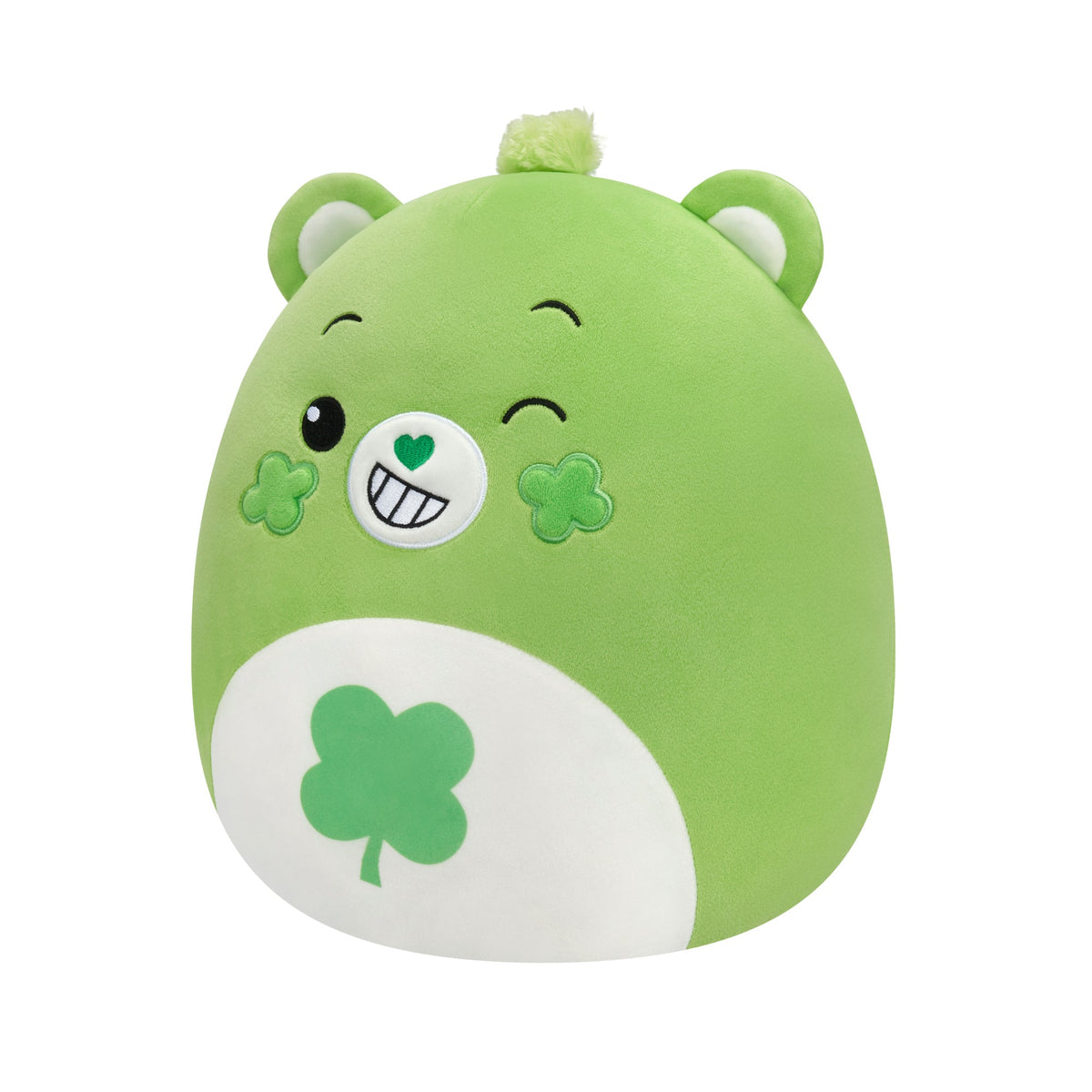 Squishmallows Sale | Care Bears 12" Good Luck Bear | Jazwares