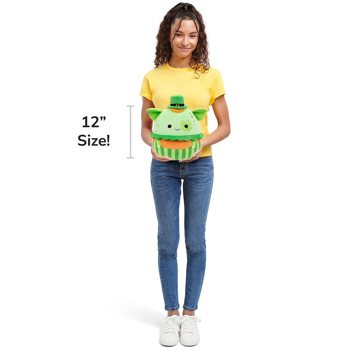 Squishmallows Trusted | 12" Select Series Denny the St. Patty's Day Troll | Jazwares