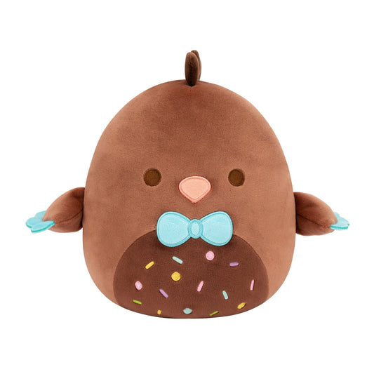 Squishmallows Premium | 8" Harold the Chocolate Chick with Bowtie | Jazwares