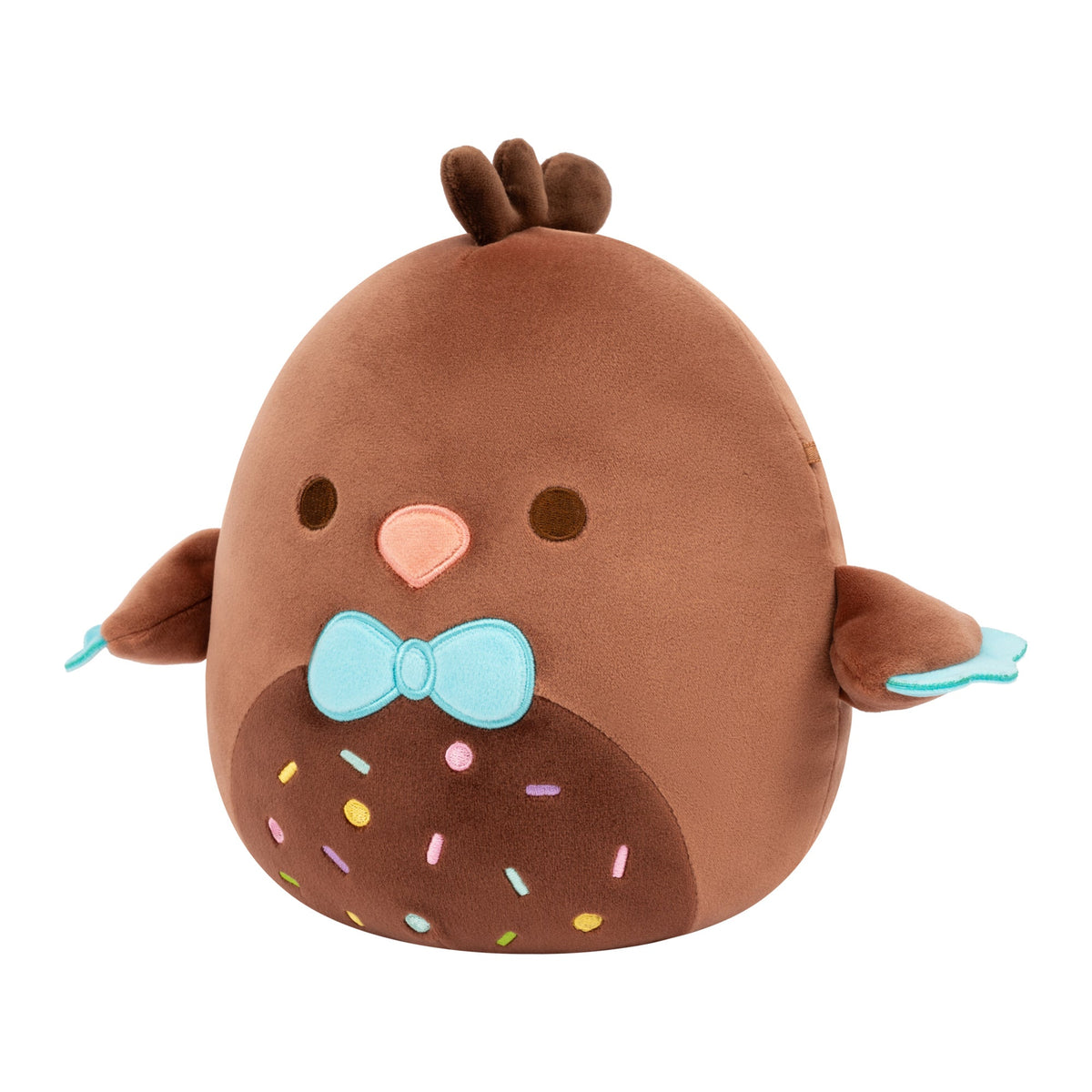 Squishmallows Premium | 8" Harold the Chocolate Chick with Bowtie | Jazwares