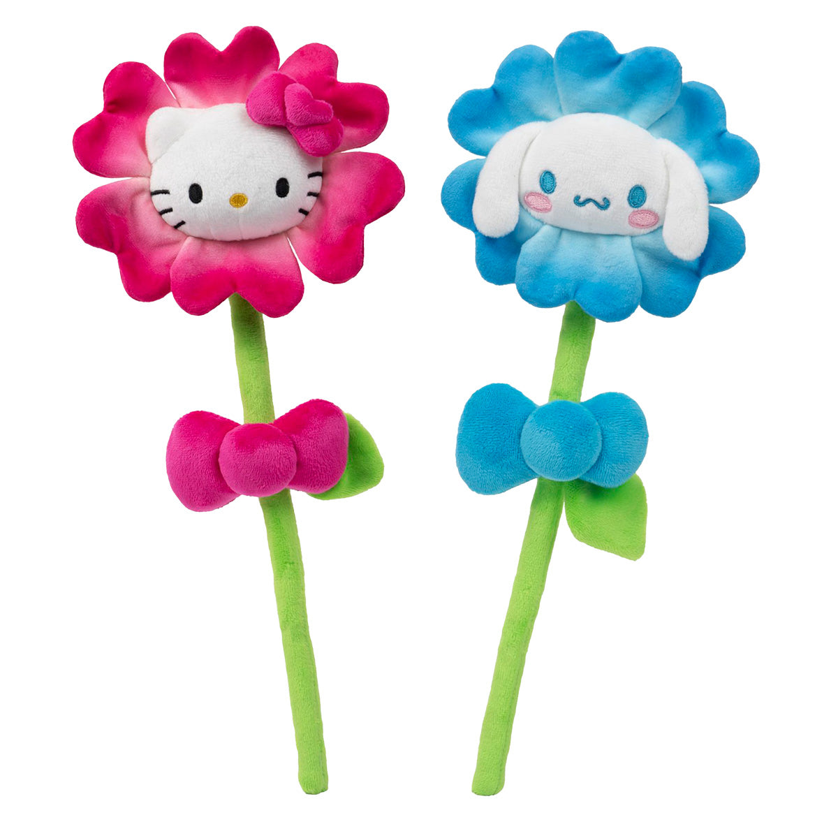 Squishmallows Discount | Hello Kitty and Friends 14" Plush Flower 2-Pack - Hello Kitty & Cinnamoroll | Jazwares