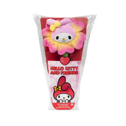 Squishmallows Featured | Hello Kitty and Friends 14" Plush Flower 2-Pack - My Melody & Kuromi | Jazwares
