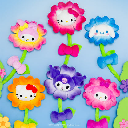 Squishmallows Featured | Hello Kitty and Friends 14" Plush Flower 2-Pack - My Melody & Kuromi | Jazwares