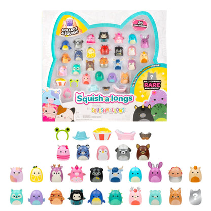 Squishmallows Customer Favorite | Squish-a-longs Mini-Squish 25-Pack (Wave 5, Style 1) | Jazwares