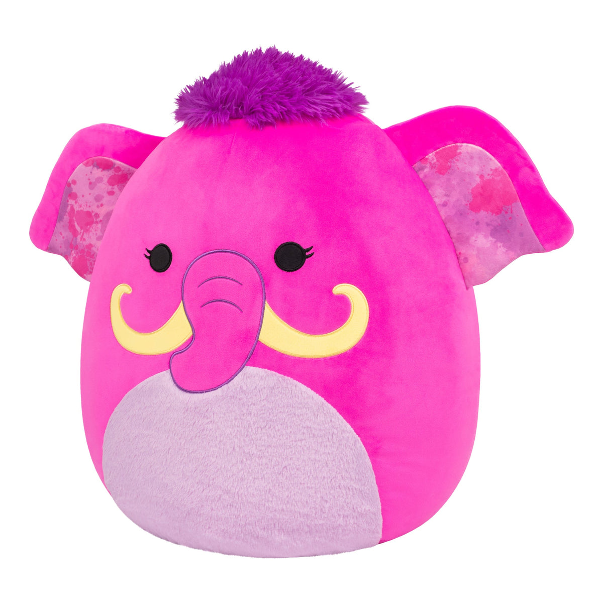Squishmallows Premium | 20-Inch Vivi the Bright Hot Pink Woolly Mammoth