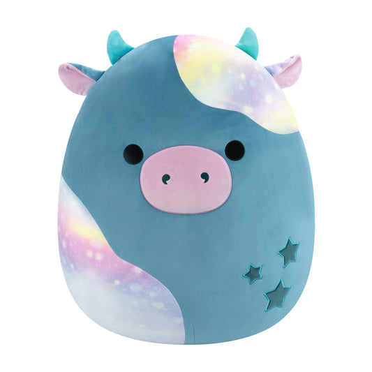 Squishmallows Exclusive | 24" Presto the Teal Galaxy Cow | Jazwares