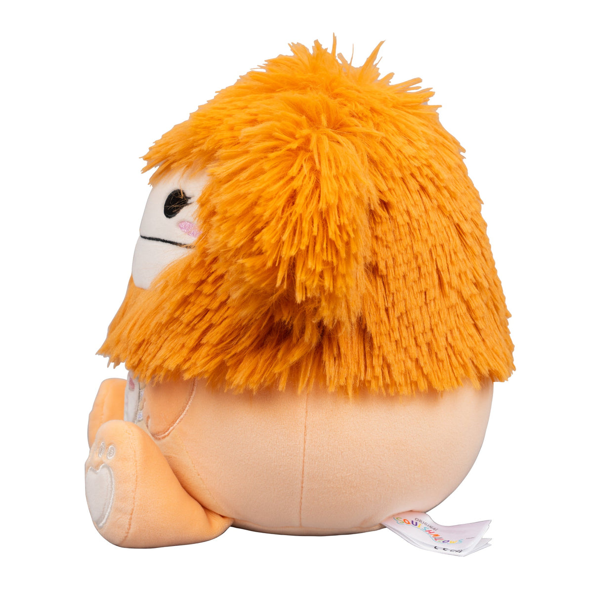 Squishmallows Classic | 8" Shasta the Peach Bigfoot Holding Teacup | Jazwares