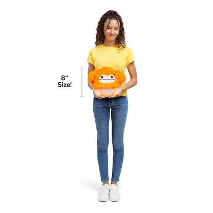 Squishmallows Classic | 8" Shasta the Peach Bigfoot Holding Teacup | Jazwares