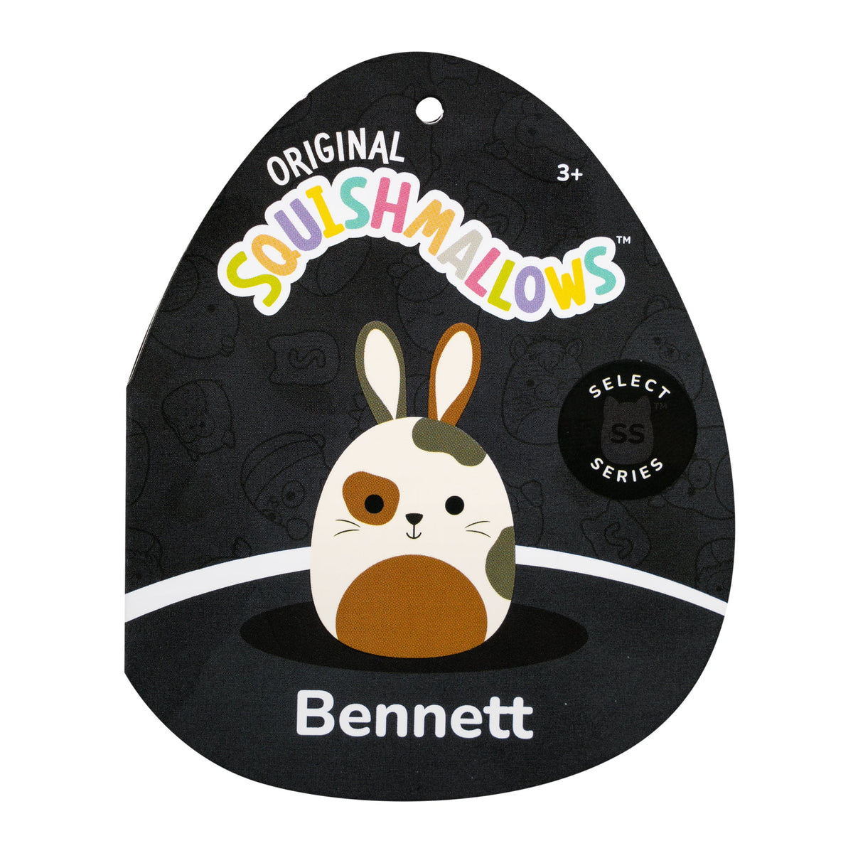 Squishmallows Great Value | 8" Select Series Bennett the Dutch Bunny | Jazwares