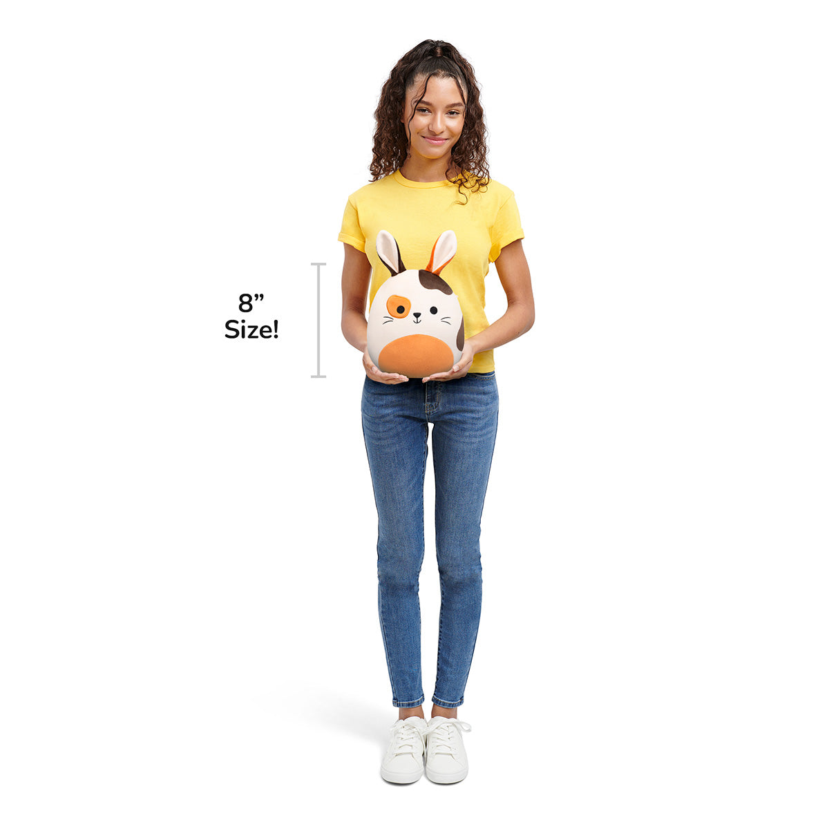 Squishmallows Great Value | 8" Select Series Bennett the Dutch Bunny | Jazwares
