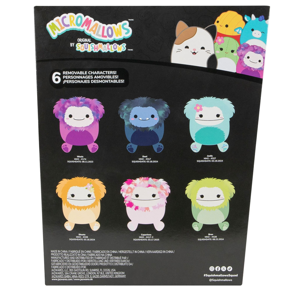 Squishmallows Special Offer | Original Micromallows Bouquet | Jazwares