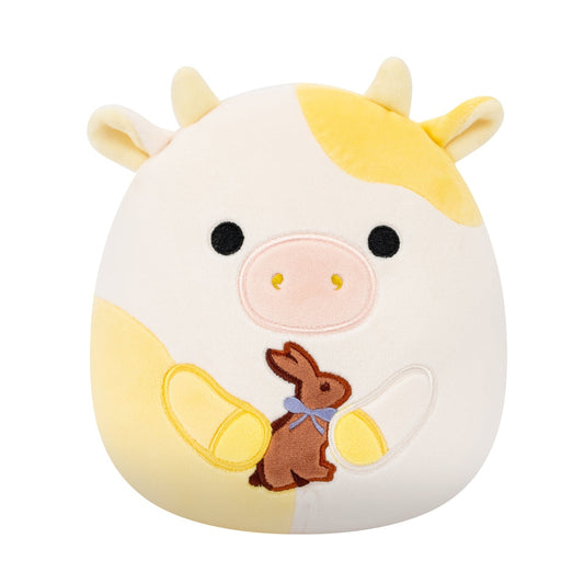 Squishmallows Sale | 8" Bodie the Yellow Spotted Cow | Jazwares
