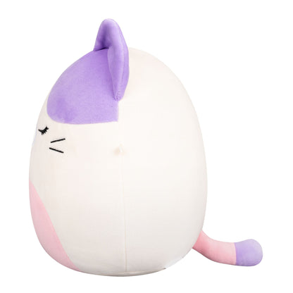 Squishmallows Discount | 8" Nell the Pink And Purple Calico Cat | Jazwares