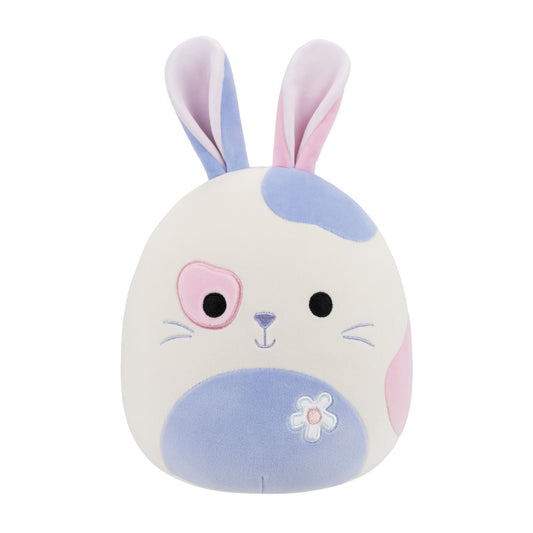 Squishmallows Classic | 8" Rosalind the Pink and Periwinkle Dutch Rabbit | Jazwares