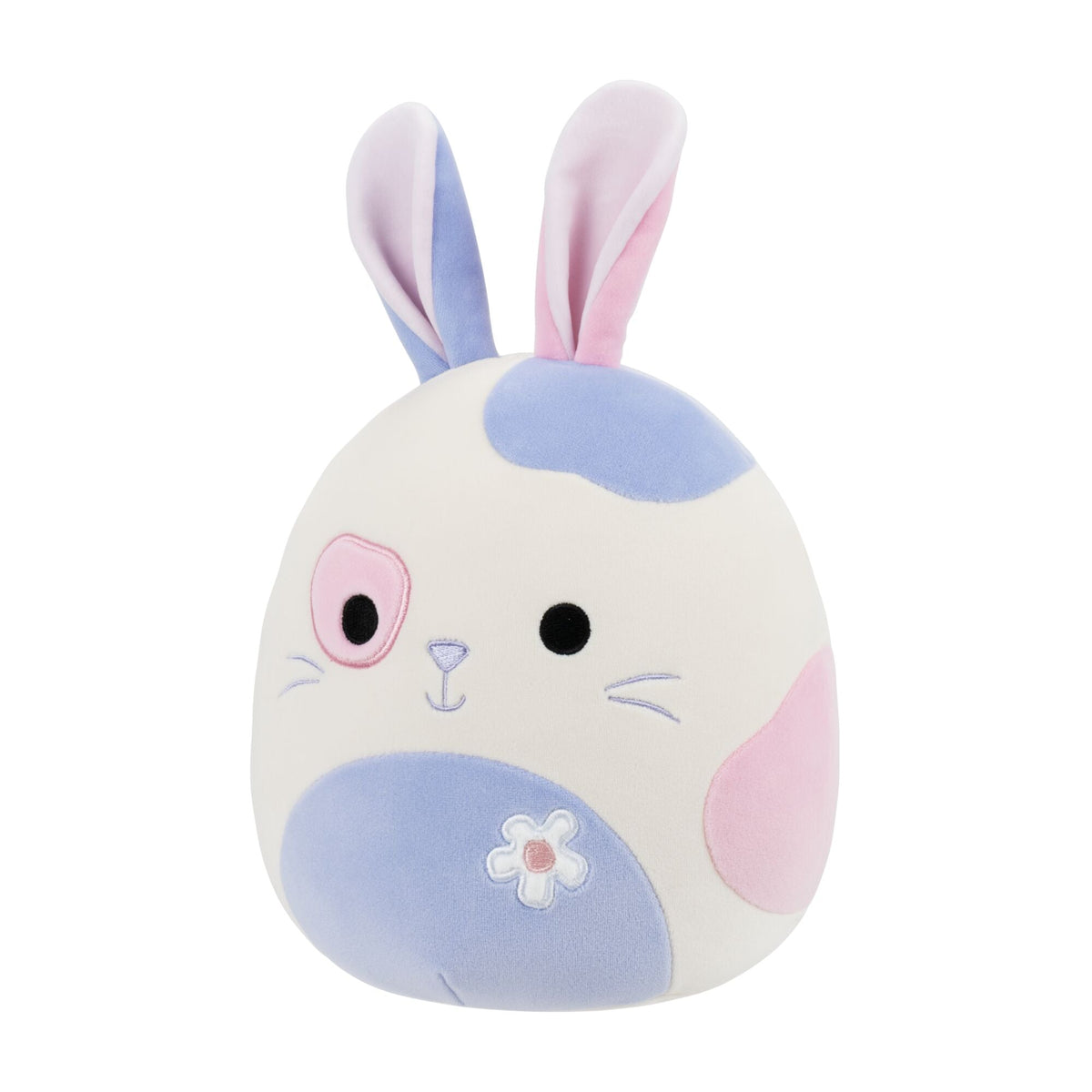 Squishmallows Classic | 8" Rosalind the Pink and Periwinkle Dutch Rabbit | Jazwares