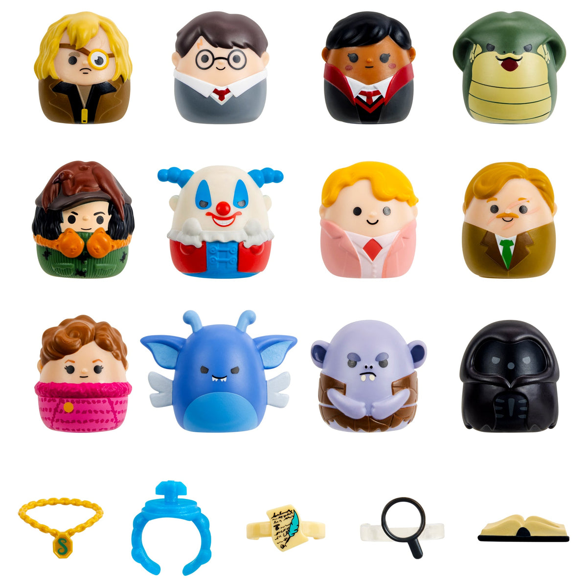 Squishmallows Signature | Squish-a-longs “Harry Potter” Mini-Squish Defense Against the Dark Arts 12-Pack | Jazwares
