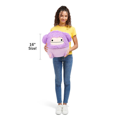 Squishmallows Value | 16" Dilka the Lavender Bigfoot | Jazwares