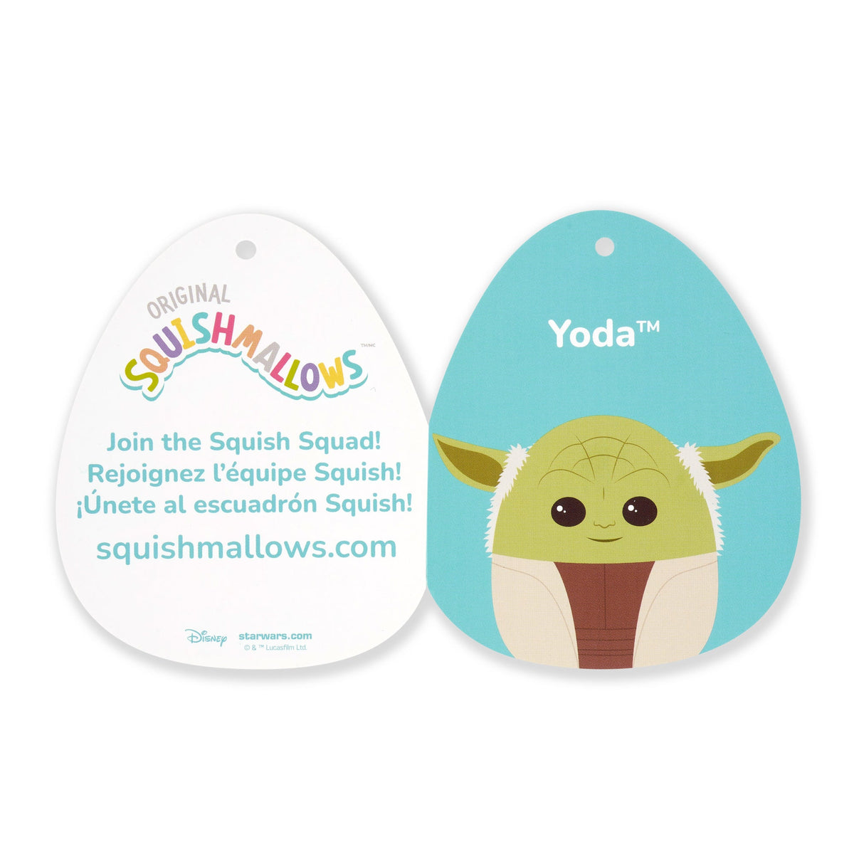 Squishmallows Latest | 12" Star Wars Yoda Plush | Jazwares