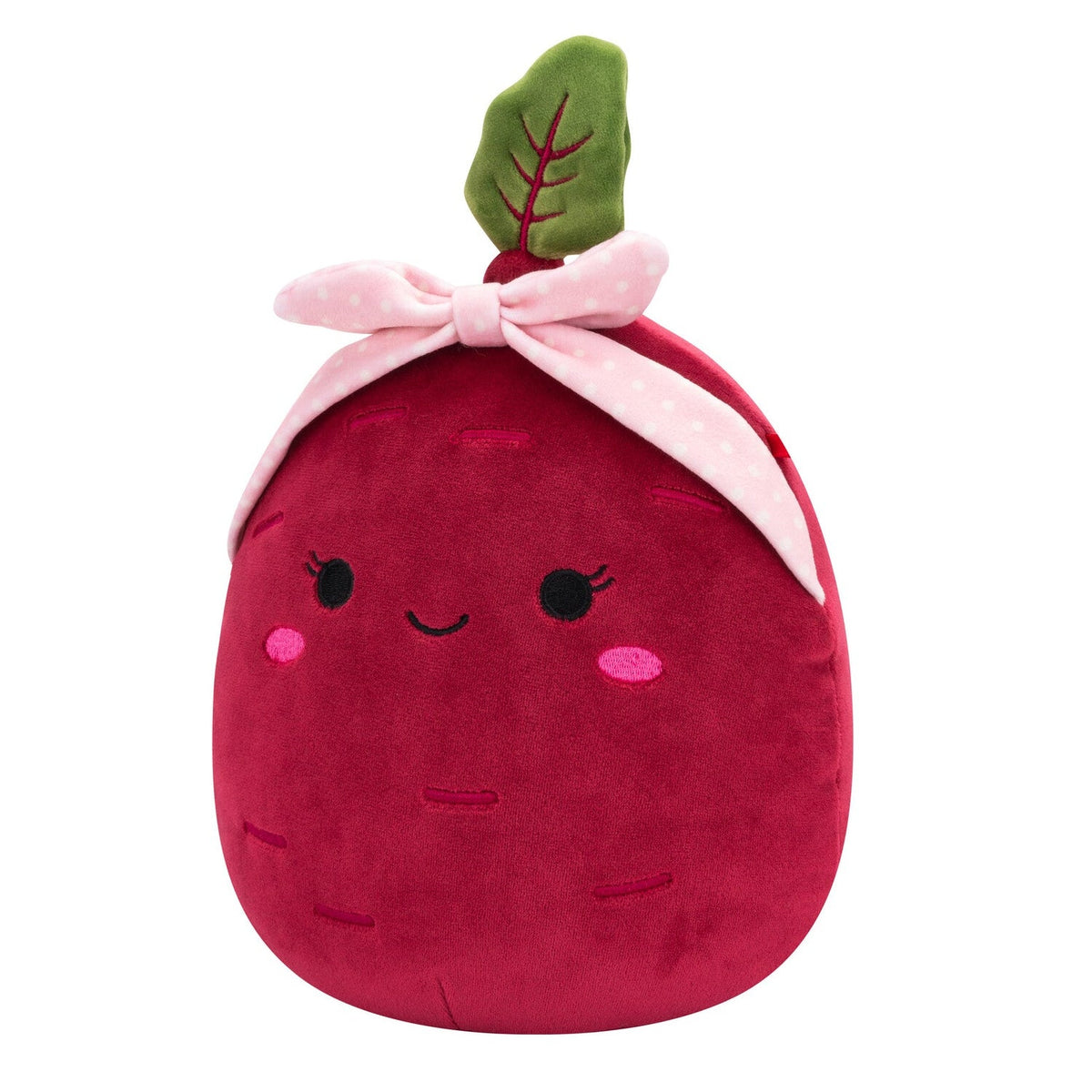 Squishmallows Top Pick | Claudia the Purple Beet with Pink Headband| Jazwares