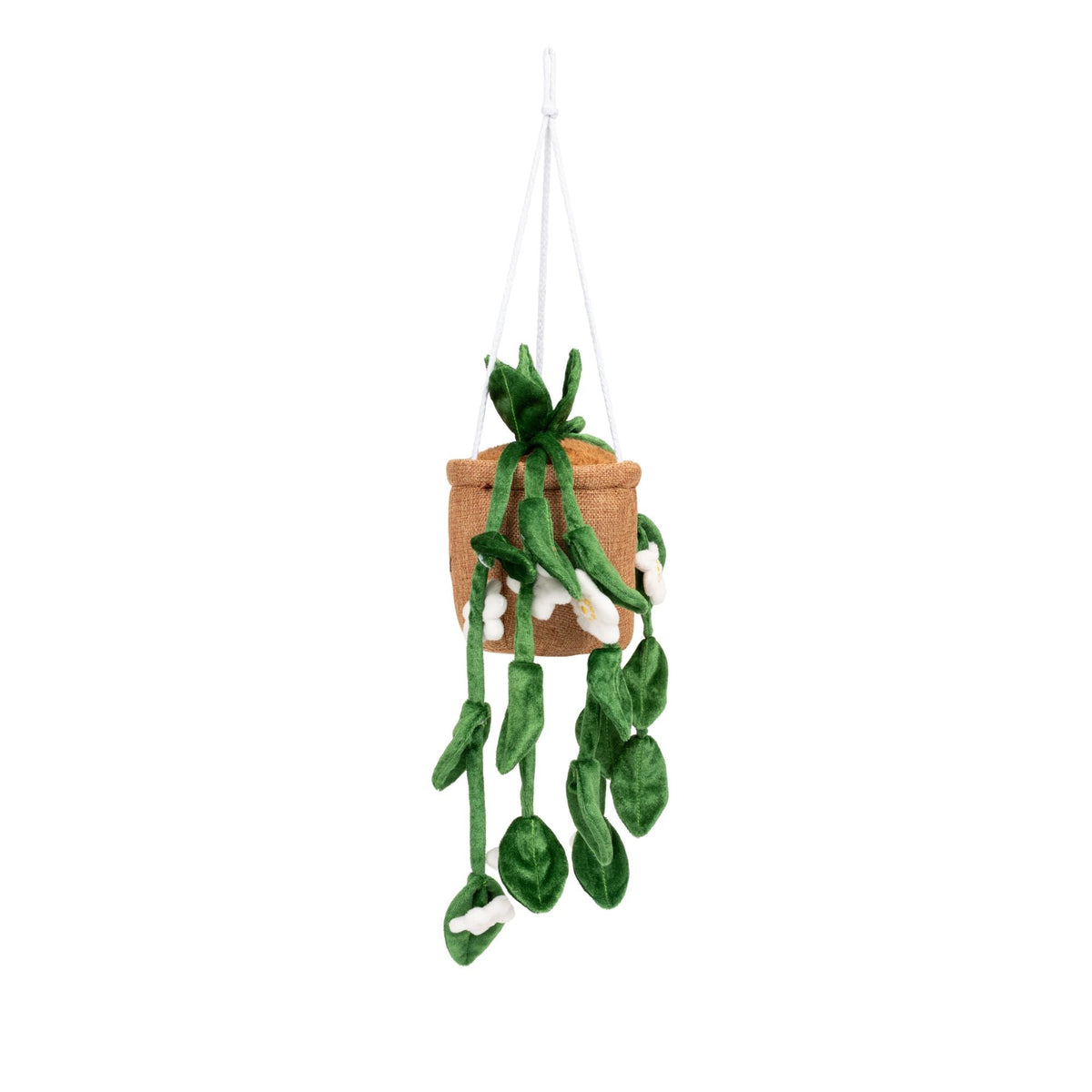 Squishmallows Recommended | Greenhouse by Russ 8"Hanging Plant with Flowers Plush | Jazwares