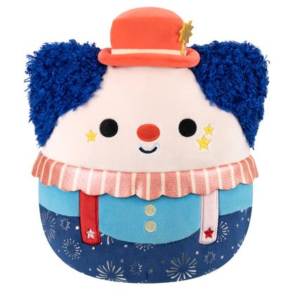 Squishmallows New | 8" Select Series Macaroni the Firework Clown | Jazwares