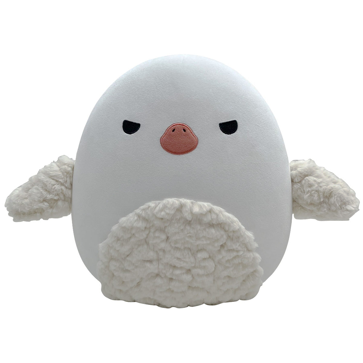 Squishmallows Featured | 12" Select Series Gander the Flocked Angry Goose | Jazwares