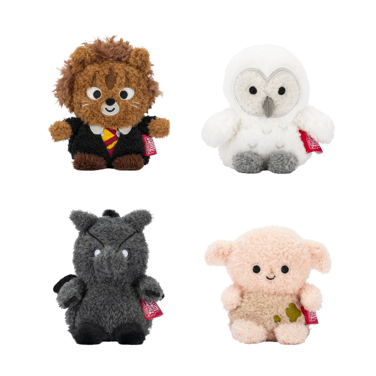 Squishmallows Popular | 4.5" Harry Potter Bumz 4-Pack | Jazwares
