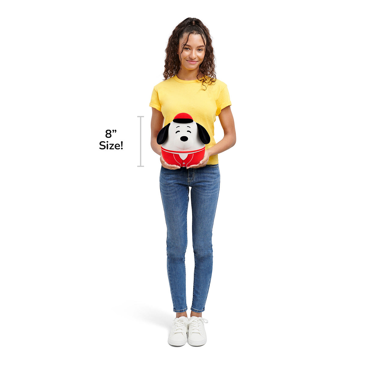 Squishmallows Sale | Peanuts 75th Anniversary 8" Comic Style Snoopy | Jazwares
