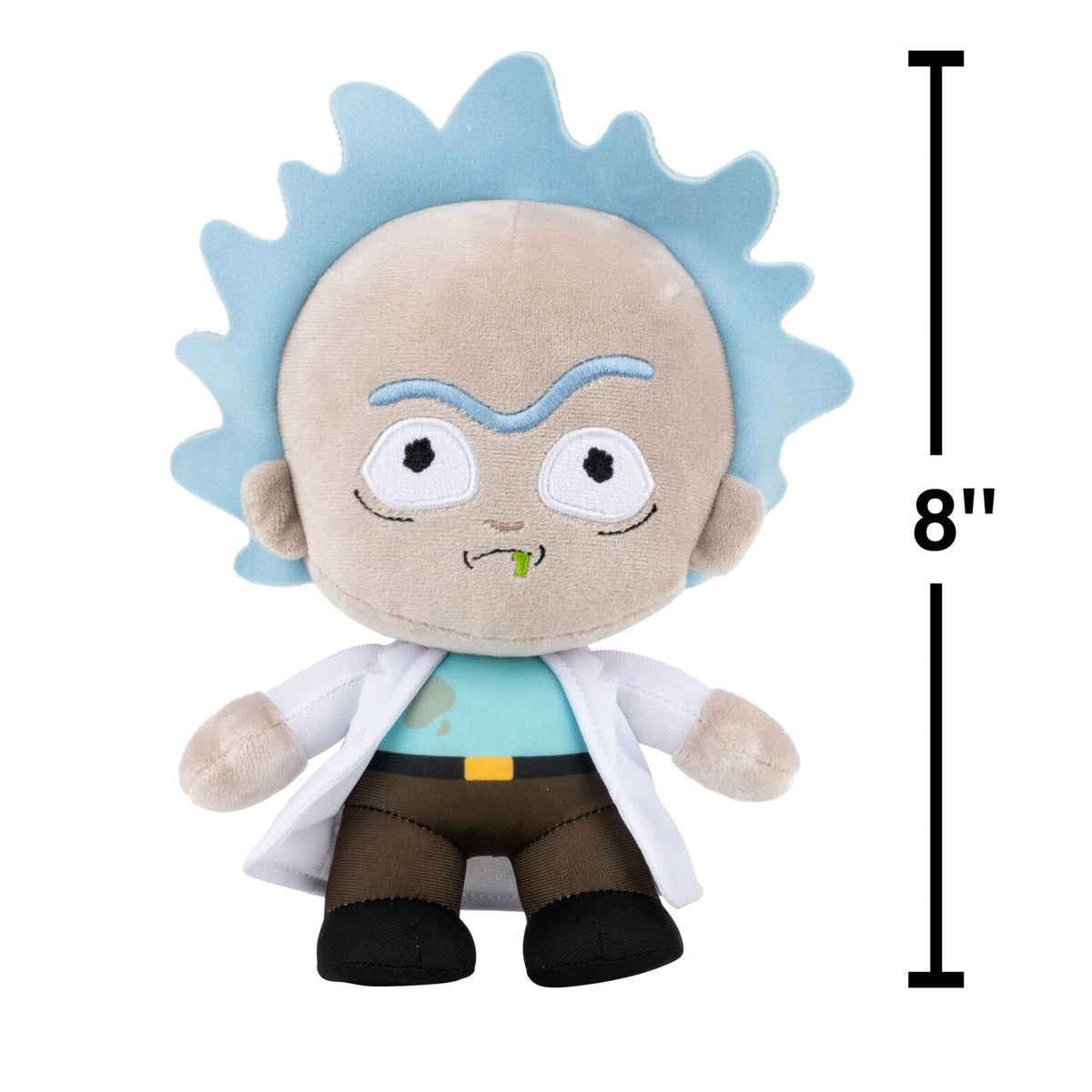 Squishmallows Quality | Rick and Morty 8" Rick Plush | Jazwares