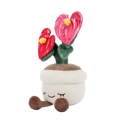 Squishmallows Top Pick | Greenhouse by Russ 12" Flamingo Flower Plush | Jazwares