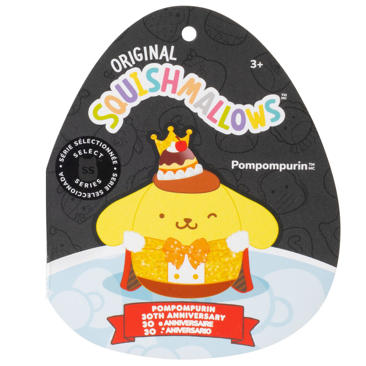 Squishmallows Top Pick | 12" Pompompurin Anniversary | Jazwares