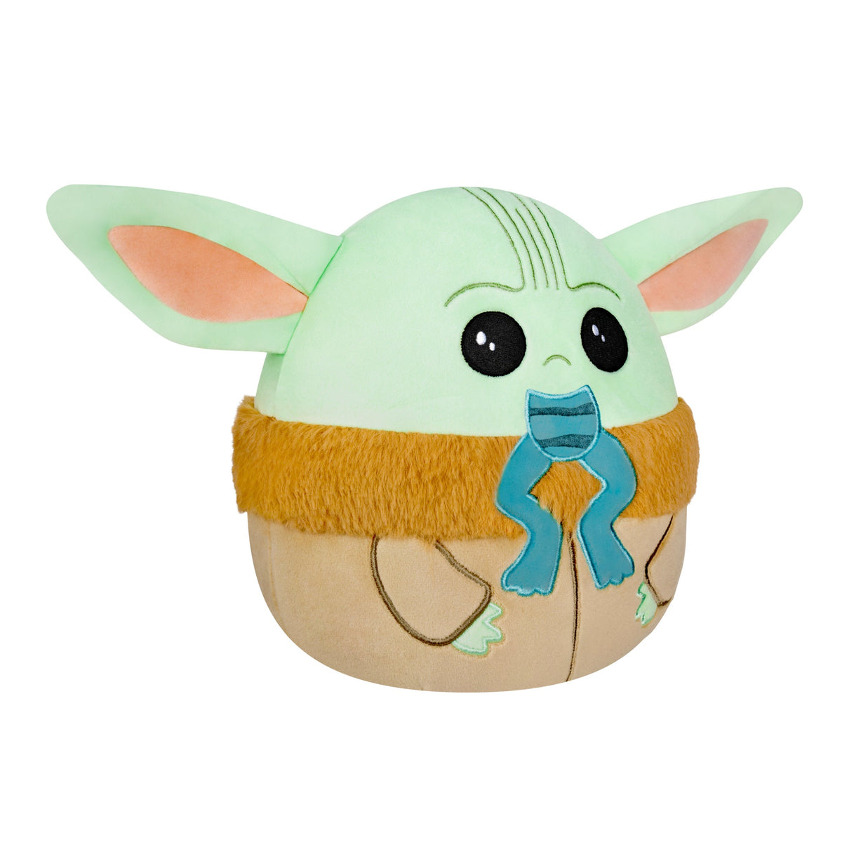 Squishmallows Signature | 8" Select Series Star Wars Grogu Eating Frog | Jazwares
