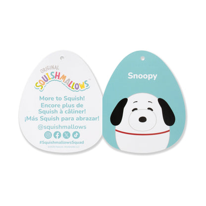 Squishmallows New | Peanuts 12-Inch Snoopy Plush | Jazwares