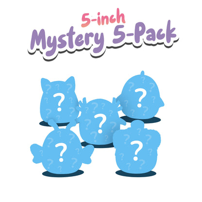 Squishmallows Trending | 5-Inch Mystery Plush 5 Pack | Jazwares