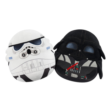 Squishmallows Trusted | 12" Star Wars Darth Vader and Stormtrooper 2-Pack | Jazwares