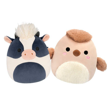 Squishmallows Deals | 8" Cow and Chicken Bundle | Jazwares