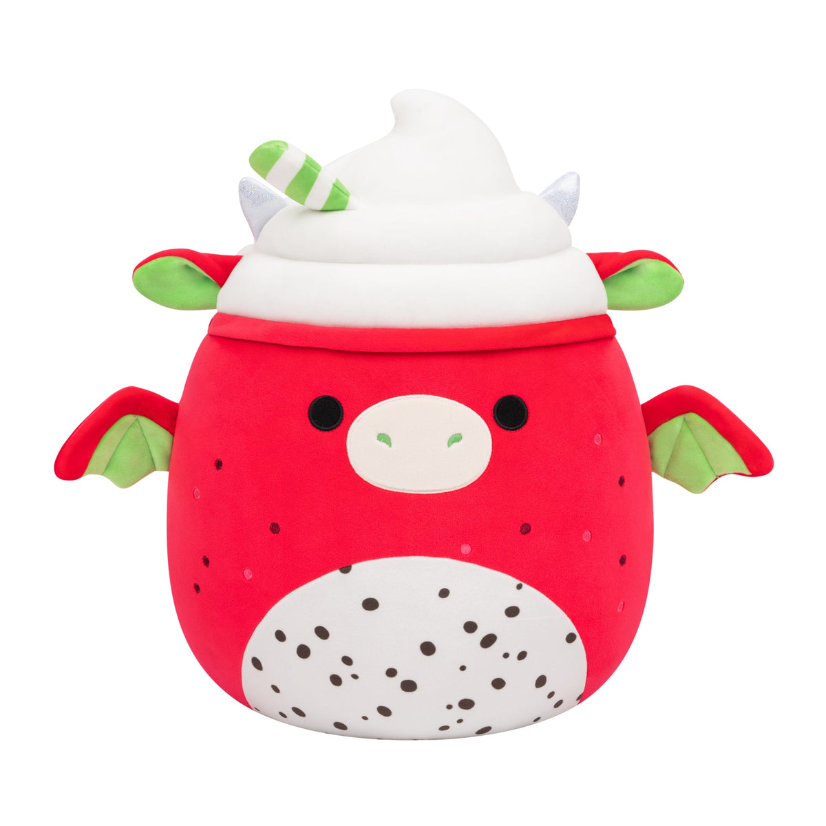 Squishmallows Discount | 14" Icarus the Dragon Fruit Drink | Jazwares