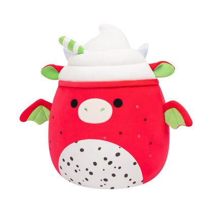 Squishmallows Discount | 14" Icarus the Dragon Fruit Drink | Jazwares