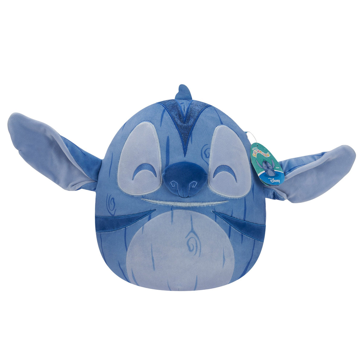 Squishmallows Essential | 12" Disney Wood Carved Stitch | Jazwares