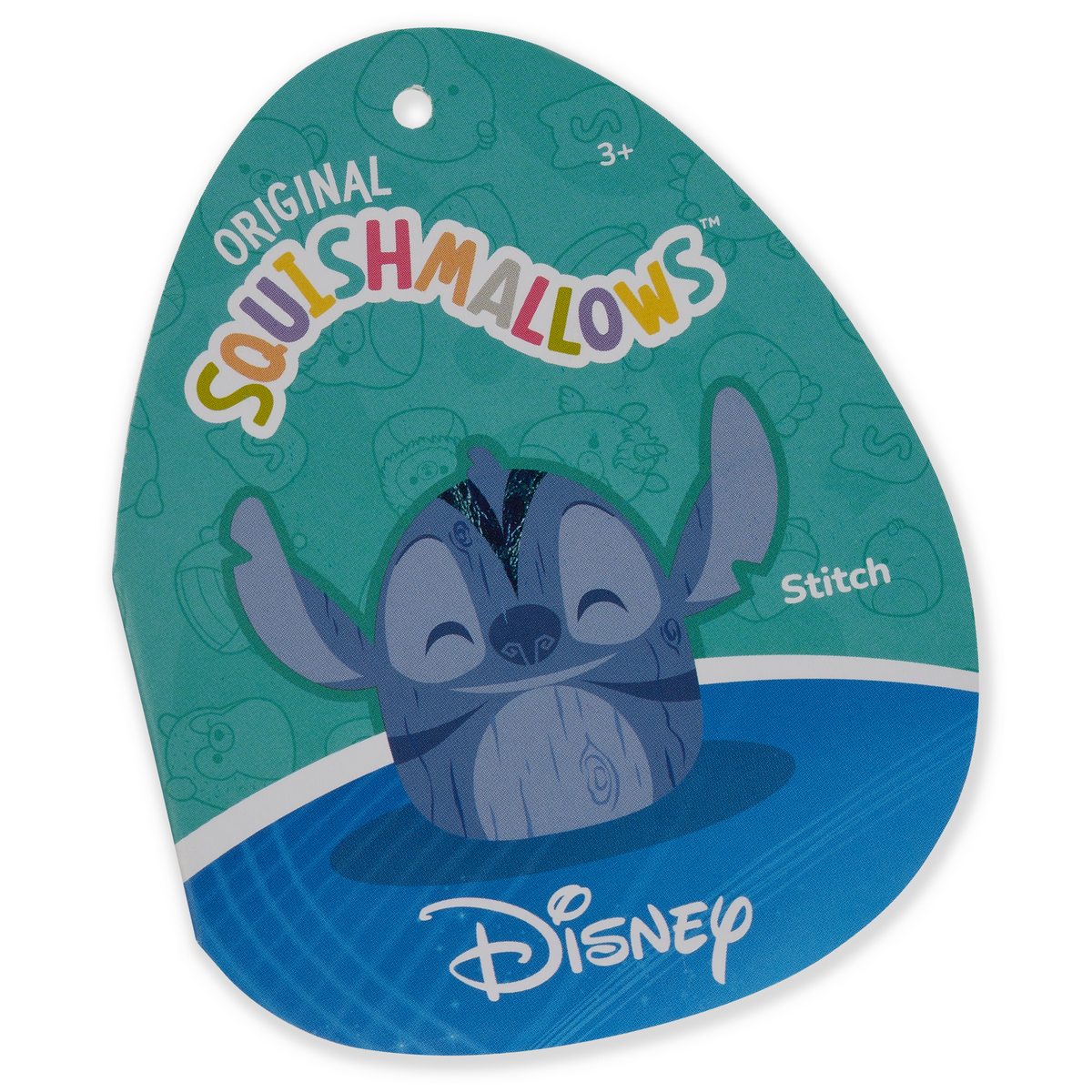 Squishmallows Essential | 12" Disney Wood Carved Stitch | Jazwares