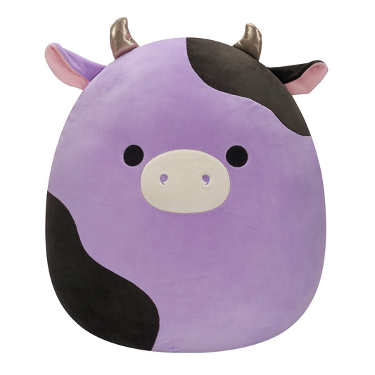 Squishmallows Best Seller | 24" Alexie the Purple and Black Cow | Jazwares